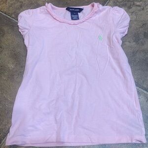 Ralph Lauren Blue Label Pink Kids Blouse